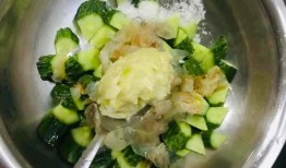 韩国角瓜做饭拌着吃