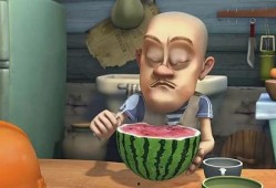 光头强吃瓜图片,揭秘娱乐圈幕后风云