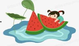 ps素材人物吃瓜,人物吃瓜瞬间捕捉